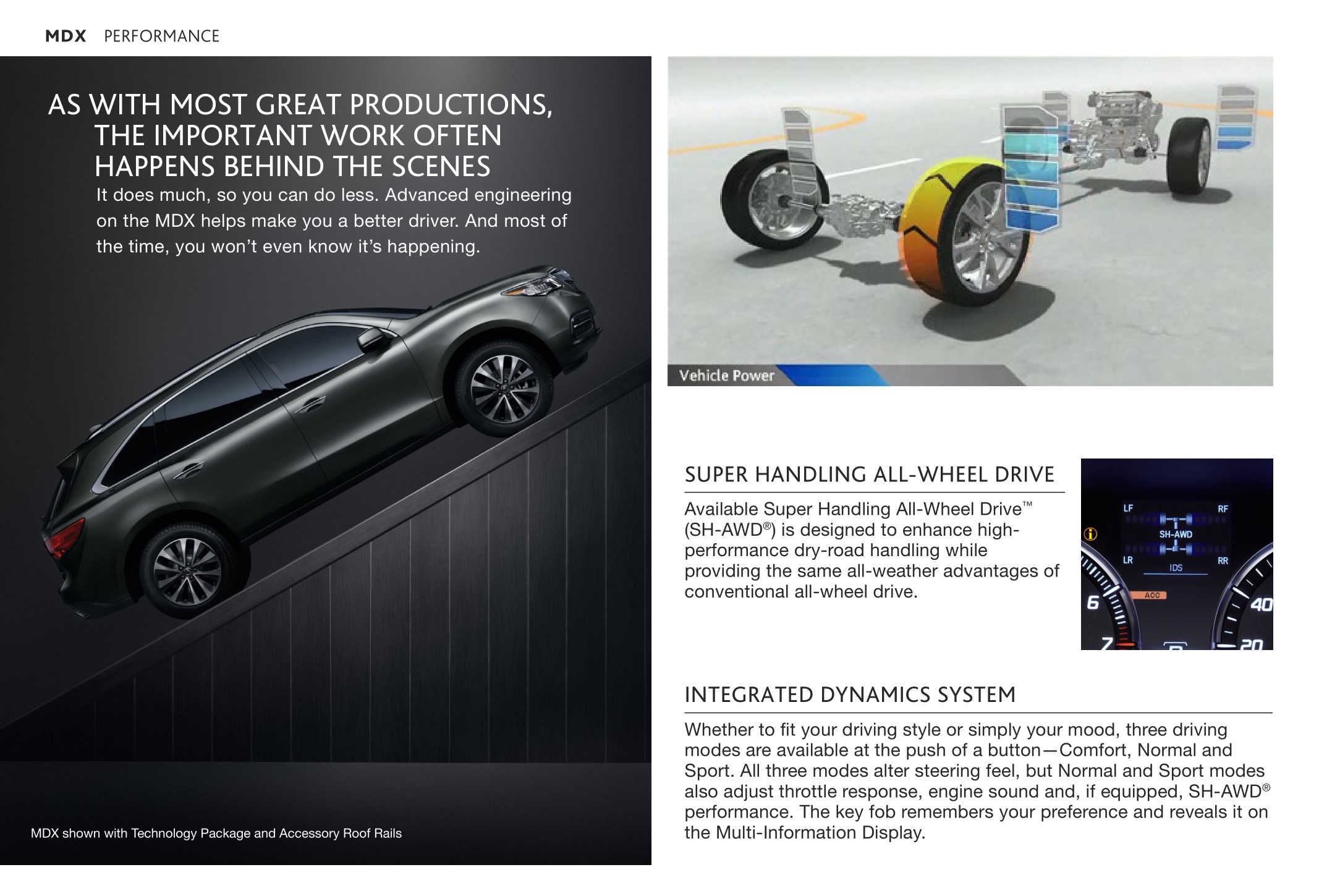 2015 Acura MDX Brochure Page 17